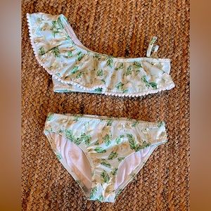 AZUL Girls tropical swimsuit